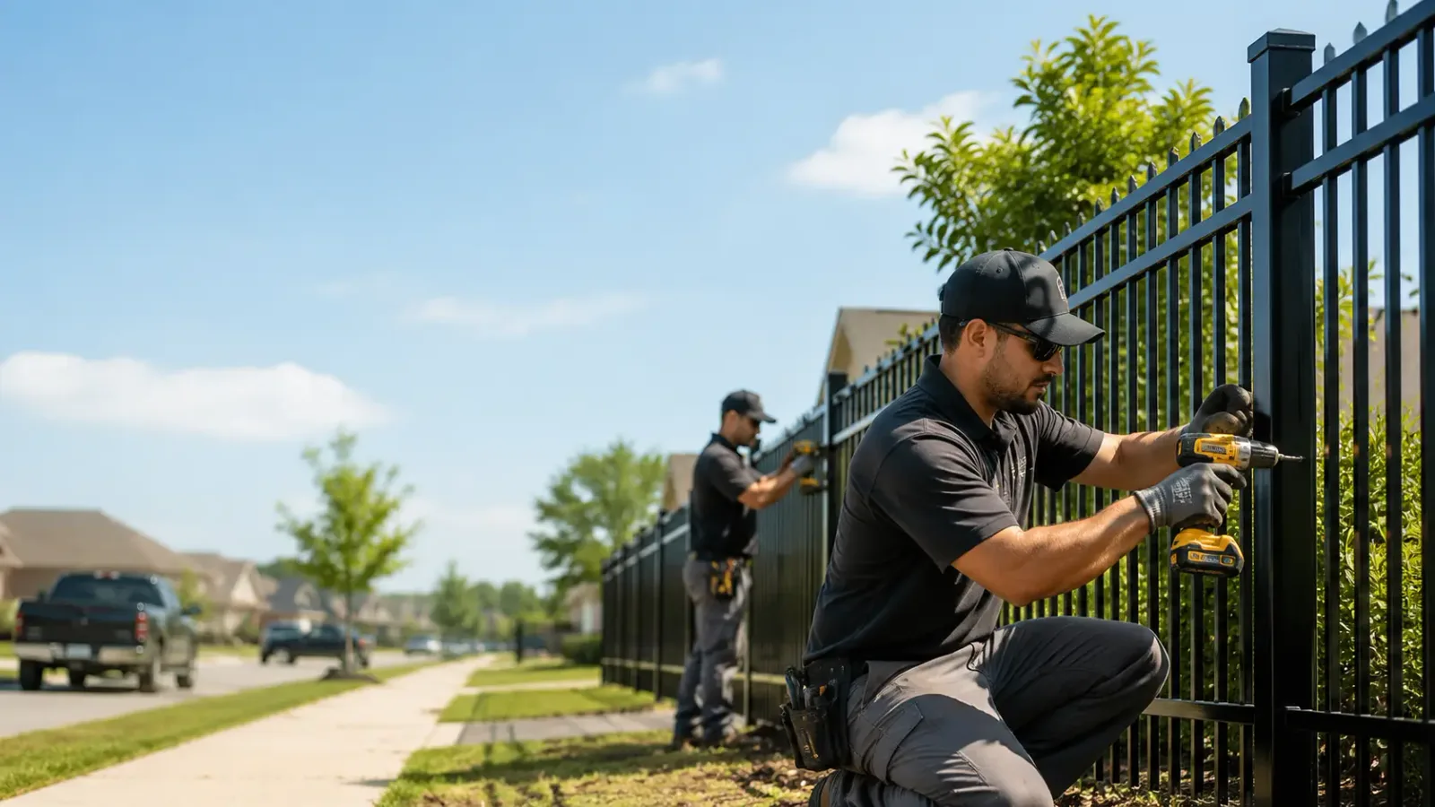 Metal Fence Installation in Gould, AR